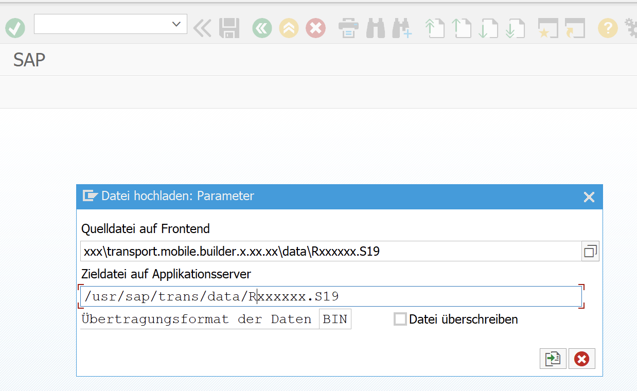 Upload Data via CG3Z